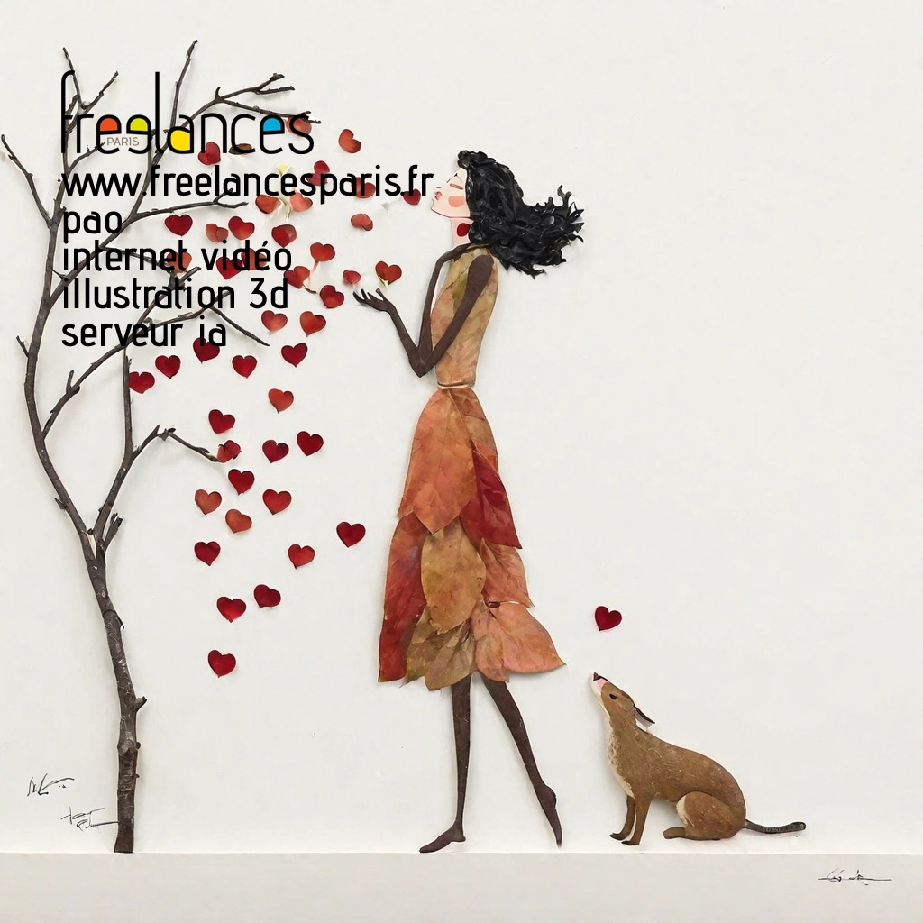 Pao mise en page internet vidéo illustration 3d serveur IA générative AI freelance paris studio de création magazines yrq1j3a0